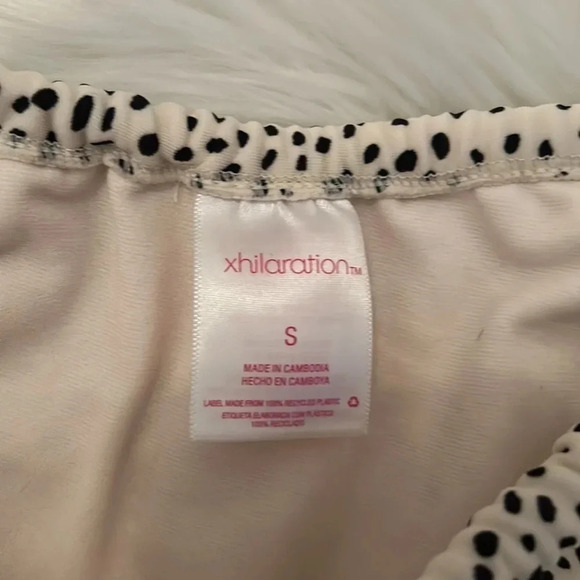 Dalmatian Print Cheeky Bikini Bottoms small - Picture 2 of 5